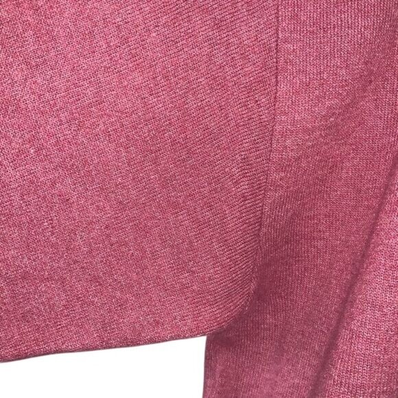 Terra & Sky Womens Plus Size 2X Burgundy Knit Pullover Sweater - Picture 3 of 8